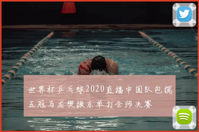 世界杯乒乓球2020直播中国队包揽五冠马龙樊振东单打会师决赛