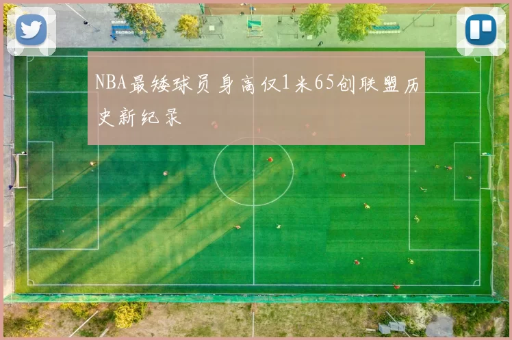 NBA最矮球员身高仅1米65创联盟历史新纪录